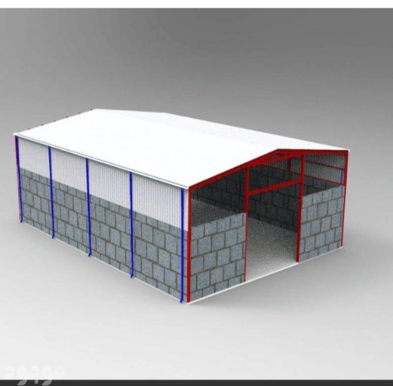 تركيب عدة هناجر ومستودعات