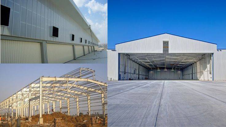 تركيب عدة هناجر ومستودعات