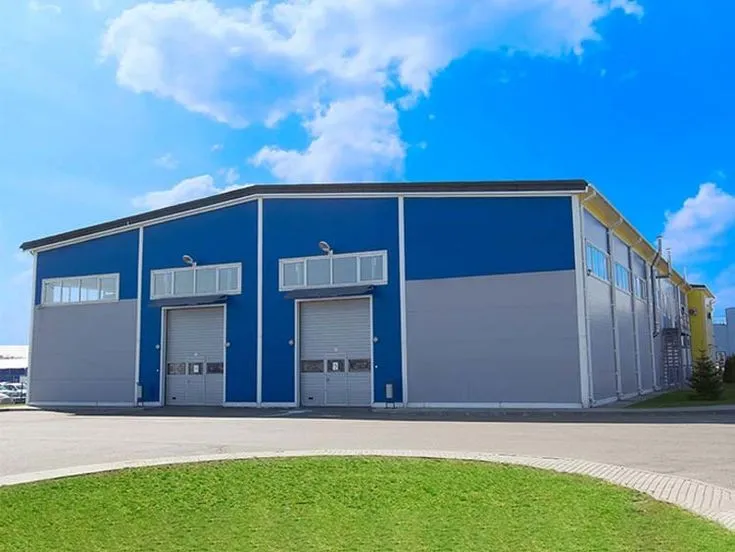 تركيب عدة هناجر ومستودعات