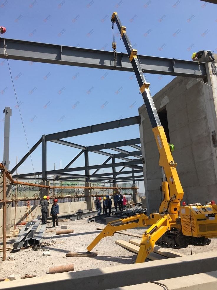 صورة توثق مراحل التصنيع والتركيب في اعمالنا بالهناجر الكبيرة والصغيرة بجميع انواعها