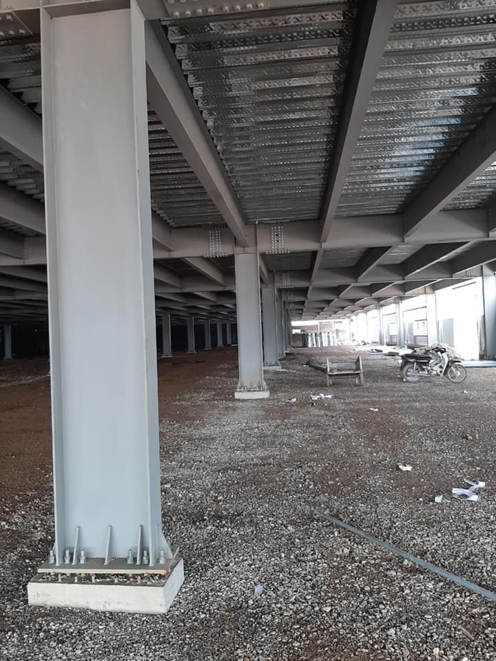 تنفيذ هياكل معدنية ثقيلة