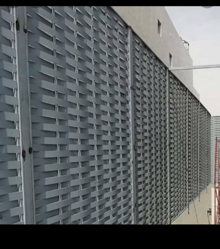 سواتر حديد بديل الخشب